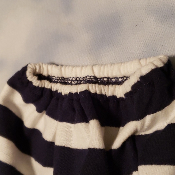 Liz Claiborne navy stripe top, brand new, size L - Picture 3 of 5